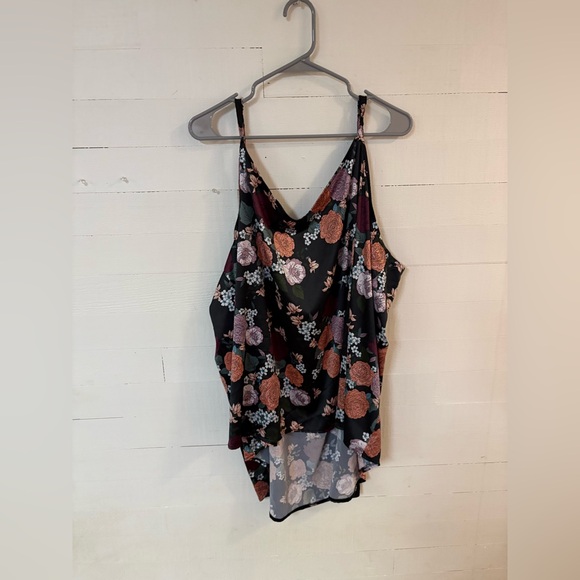 Torrid Sleep Floral Lace Trim Cami Women’s Size 5 5X Lounge Top - Picture 2 of 6